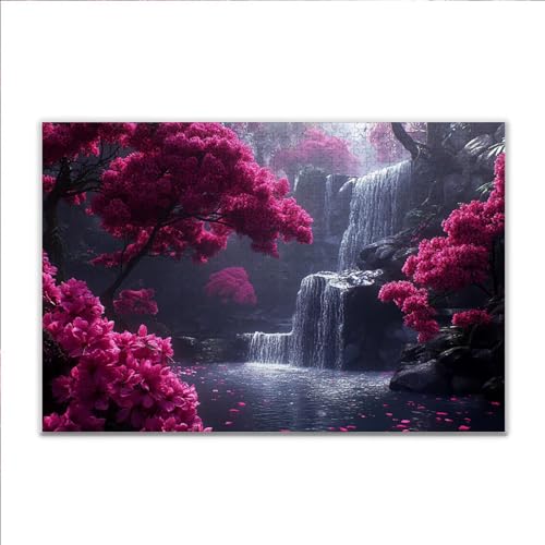 Puzzle Landschaft Fallen Klassische Puzzle 1500 Teile Erwachsene, Holzpuzzle Erwachsene Anspruchsvoll, 2025 Impossible Puzzel Kunst Lernspiel, Schwer Wooden Jigsaw Set Ostern Geschenk Wohnkultur O-01 von JIANFREY