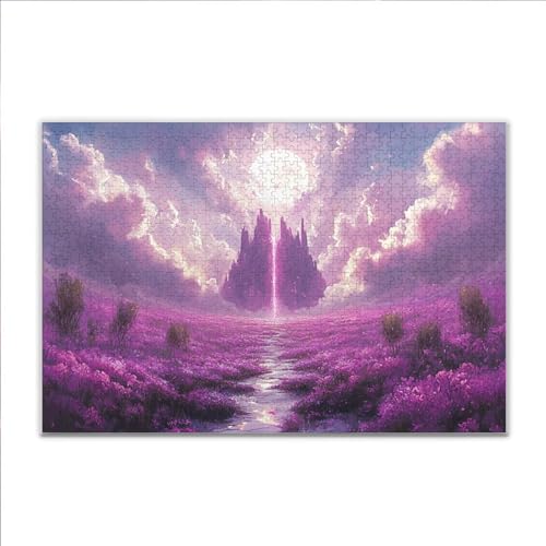 Puzzle Landschaft Frühling Klassische Puzzle 5000 Teile Erwachsene, Holzpuzzle Erwachsene Anspruchsvoll, 2025 Impossible Puzzel Kunst Lernspiel, Schwer Wooden Jigsaw Set Ostern Geschenk Wohnkultur H01 von JIANFREY