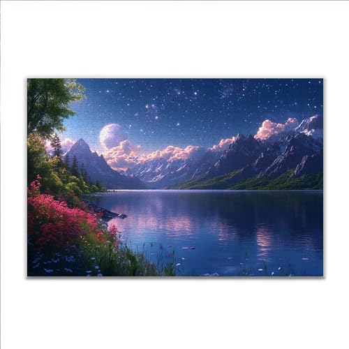 Puzzle Landschaft Gebirge Klassische Puzzle 1500 Teile Erwachsene, Holzpuzzle Erwachsene Anspruchsvoll, 2025 Impossible Puzzel Kunst Lernspiel, Schwer Wooden Jigsaw Set Ostern Geschenk Wohnkultur J-9 Puzzle Landschaft Gebirge Klassische Puzzle 1500 Teile Erwachsene, Holzpuzzle Erwachsene Anspruchsvoll, 2025 Impossible Puzzel Kunst Lernspiel, Schwer Wooden Jigsaw Set Ostern Geschenk Wohnkultur J-9 von JIANFREY