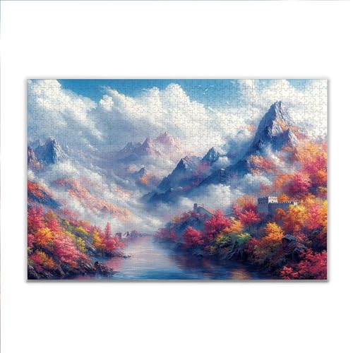 Puzzle Landschaft Große Mauer Klassische Puzzle 5000 Teile Erwachsene, Holzpuzzle Erwachsene Anspruchsvoll, 2025 Impossible Puzzel Kunst Lernspiel, Schwer DIY Wooden Jigsaw Set Ostern Geschenk G-1 Puzzle Landschaft Große Mauer Klassische Puzzle 5000 Teile Erwachsene, Holzpuzzle Erwachsene Anspruchsvoll, 2025 Impossible Puzzel Kunst Lernspiel, Schwer DIY Wooden Jigsaw Set Ostern Geschenk G-1 von JIANFREY