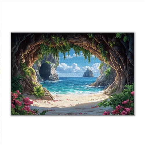Puzzle Landschaft Ozean Klassische Puzzle 500 Teile Erwachsene, Holzpuzzle Erwachsene Anspruchsvoll, 2025 Impossible Puzzel Kunst Lernspiel, Schwer DIY Wooden Jigsaw Set Ostern Geschenk Wohnkultur N-0 Puzzle Landschaft Ozean Klassische Puzzle 500 Teile Erwachsene, Holzpuzzle Erwachsene Anspruchsvoll, 2025 Impossible Puzzel Kunst Lernspiel, Schwer DIY Wooden Jigsaw Set Ostern Geschenk Wohnkultur N-0 von JIANFREY