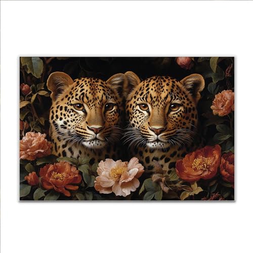 Puzzle Leopard Tier Klassische Puzzle 5000 Teile Erwachsene, Holzpuzzle Erwachsene Anspruchsvoll, 2025 Impossible Puzzel Kunst Lernspiel, Schwer DIY Wooden Jigsaw Set Ostern Geschenk Wohnkultur N-1 Puzzle Leopard Tier Klassische Puzzle 5000 Teile Erwachsene, Holzpuzzle Erwachsene Anspruchsvoll, 2025 Impossible Puzzel Kunst Lernspiel, Schwer DIY Wooden Jigsaw Set Ostern Geschenk Wohnkultur N-1 von JIANFREY