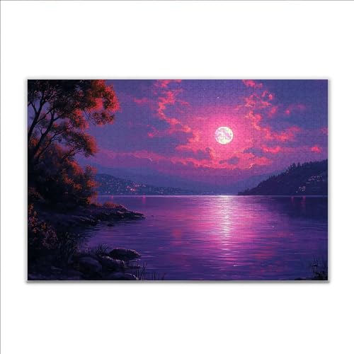 Puzzle Mond Landschaft Klassische Puzzle 1500 Teile Erwachsene, Holzpuzzle Erwachsene Anspruchsvoll, 2025 Impossible Puzzel Kunst Lernspiel, Schwer DIY Wooden Jigsaw Set Ostern Geschenk Wohnkultur H-1 Puzzle Mond Landschaft Klassische Puzzle 1500 Teile Erwachsene, Holzpuzzle Erwachsene Anspruchsvoll, 2025 Impossible Puzzel Kunst Lernspiel, Schwer DIY Wooden Jigsaw Set Ostern Geschenk Wohnkultur H-1 von JIANFREY