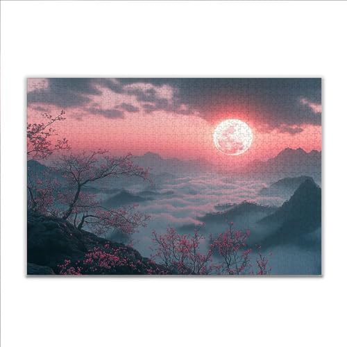 Puzzle Mond Landschaft Klassische Puzzle 1500 Teile Erwachsene, Holzpuzzle Erwachsene Anspruchsvoll, 2025 Impossible Puzzel Kunst Lernspiel, Schwer DIY Wooden Jigsaw Set Ostern Geschenk Wohnkultur J-6 Puzzle Mond Landschaft Klassische Puzzle 1500 Teile Erwachsene, Holzpuzzle Erwachsene Anspruchsvoll, 2025 Impossible Puzzel Kunst Lernspiel, Schwer DIY Wooden Jigsaw Set Ostern Geschenk Wohnkultur J-6 von JIANFREY