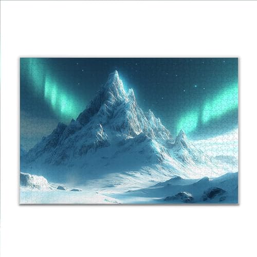 Puzzle Nordlicht Berg Klassische Puzzle 3000 Teile Erwachsene, Holzpuzzle Erwachsene Anspruchsvoll, 2025 Impossible Puzzel Kunst Lernspiel, Schwer DIY Wooden Jigsaw Set Ostern Geschenk Wohnkultur E-1 Puzzle Nordlicht Berg Klassische Puzzle 3000 Teile Erwachsene, Holzpuzzle Erwachsene Anspruchsvoll, 2025 Impossible Puzzel Kunst Lernspiel, Schwer DIY Wooden Jigsaw Set Ostern Geschenk Wohnkultur E-1 von JIANFREY