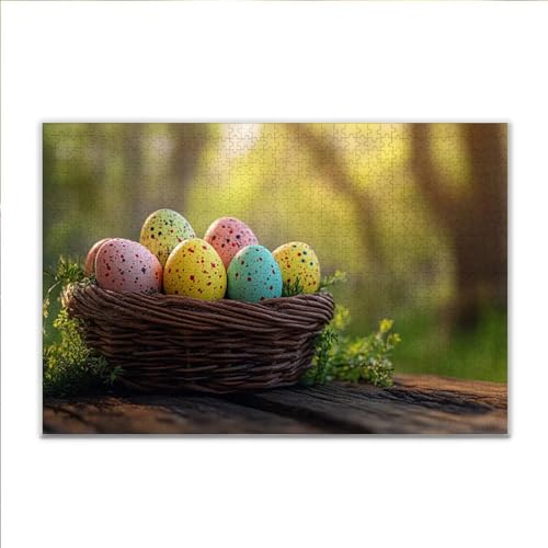 Puzzle Ostern Gefärbte Eier Klassische Puzzle 1500 Teile Erwachsene, Holzpuzzle Erwachsene Anspruchsvoll, Impossible Puzzel Kunst Lernspiel, Schwer Wooden Jigsaw Set Ostern Geschenk Wohnkultur Y-3 Puzzle Ostern Gefärbte Eier Klassische Puzzle 1500 Teile Erwachsene, Holzpuzzle Erwachsene Anspruchsvoll, Impossible Puzzel Kunst Lernspiel, Schwer Wooden Jigsaw Set Ostern Geschenk Wohnkultur Y-3 von JIANFREY