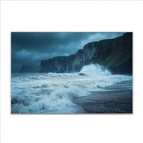 Puzzle Ozean Landschaft Klassische Puzzle 1500 Teile Erwachsene, Holzpuzzle Erwachsene Anspruchsvoll, 2025 Impossible Puzzel Kunst Lernspiel, Schwer Wooden Jigsaw Set Ostern Geschenk Wohnkultur Y-9 Puzzle Ozean Landschaft Klassische Puzzle 1500 Teile Erwachsene, Holzpuzzle Erwachsene Anspruchsvoll, 2025 Impossible Puzzel Kunst Lernspiel, Schwer Wooden Jigsaw Set Ostern Geschenk Wohnkultur Y-9 von JIANFREY