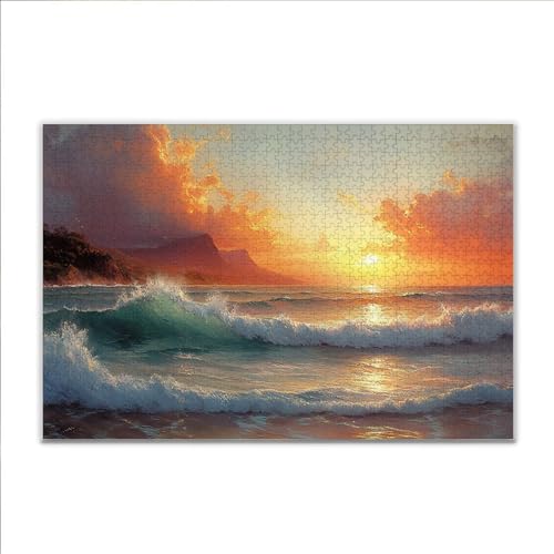 Puzzle Ozean Sonnenuntergang Klassische Puzzle 200 Teile Erwachsene, Holzpuzzle Erwachsene Anspruchsvoll, Impossible Puzzel Kunst Lernspiel, Schwer Wooden Jigsaw Set Ostern Geschenk Wohnkultur O-5 Puzzle Ozean Sonnenuntergang Klassische Puzzle 200 Teile Erwachsene, Holzpuzzle Erwachsene Anspruchsvoll, Impossible Puzzel Kunst Lernspiel, Schwer Wooden Jigsaw Set Ostern Geschenk Wohnkultur O-5 von JIANFREY