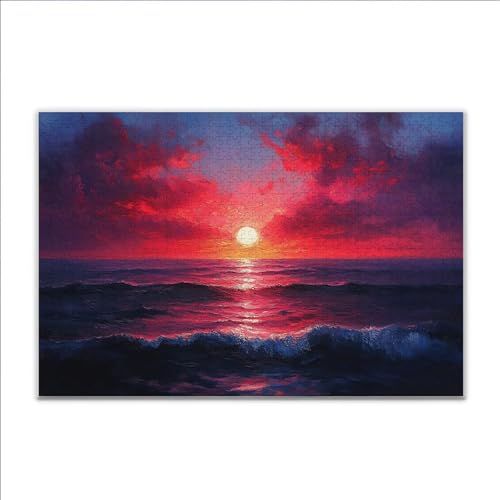 Puzzle Ozean Sonnenuntergang Klassische Puzzle 200 Teile Erwachsene, Holzpuzzle Erwachsene Anspruchsvoll, Impossible Puzzel Kunst Lernspiel, Schwer Wooden Jigsaw Set Ostern Geschenk Wohnkultur R-4 Puzzle Ozean Sonnenuntergang Klassische Puzzle 200 Teile Erwachsene, Holzpuzzle Erwachsene Anspruchsvoll, Impossible Puzzel Kunst Lernspiel, Schwer Wooden Jigsaw Set Ostern Geschenk Wohnkultur R-4 von JIANFREY