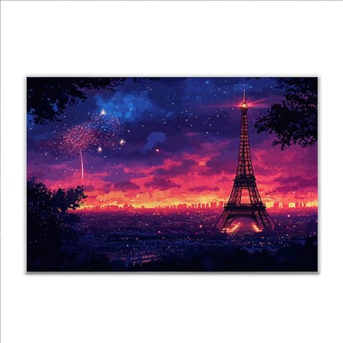 Puzzle Paris Turm Klassische Puzzle 1500 Teile Erwachsene, Holzpuzzle Erwachsene Anspruchsvoll, 2025 Impossible Puzzel Kunst Lernspiel, Schwer DIY Wooden Jigsaw Set Ostern Geschenk Wohnkultur S-4 Puzzle Paris Turm Klassische Puzzle 1500 Teile Erwachsene, Holzpuzzle Erwachsene Anspruchsvoll, 2025 Impossible Puzzel Kunst Lernspiel, Schwer DIY Wooden Jigsaw Set Ostern Geschenk Wohnkultur S-4 von JIANFREY