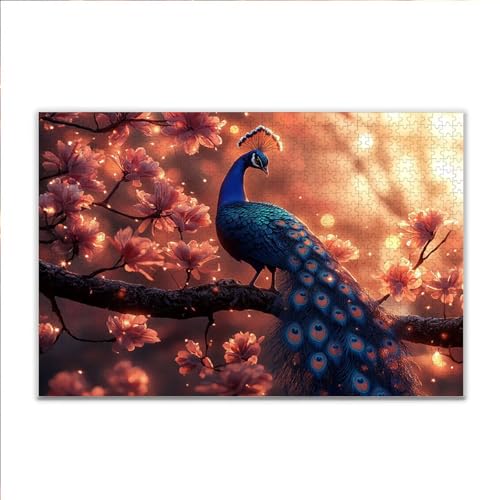 Puzzle Pfau Tier Klassische Puzzle 500 Teile Erwachsene, Holzpuzzle Erwachsene Anspruchsvoll, 2025 Impossible Puzzel Kunst Lernspiel, Schwer DIY Wooden Jigsaw Set Einzigartiges Ostern Geschenk Q-9 Puzzle Pfau Tier Klassische Puzzle 500 Teile Erwachsene, Holzpuzzle Erwachsene Anspruchsvoll, 2025 Impossible Puzzel Kunst Lernspiel, Schwer DIY Wooden Jigsaw Set Einzigartiges Ostern Geschenk Q-9 von JIANFREY