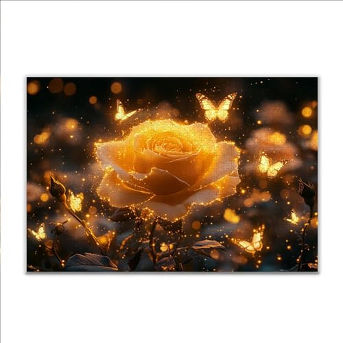 Puzzle Rose Schmetterling Klassische Puzzle 500 Teile Erwachsene, Holzpuzzle Erwachsene Anspruchsvoll, 2025 Impossible Puzzel Kunst Lernspiel, Schwer Wooden Jigsaw Set Ostern Geschenk Wohnkultur W-7 Puzzle Rose Schmetterling Klassische Puzzle 500 Teile Erwachsene, Holzpuzzle Erwachsene Anspruchsvoll, 2025 Impossible Puzzel Kunst Lernspiel, Schwer Wooden Jigsaw Set Ostern Geschenk Wohnkultur W-7 von JIANFREY