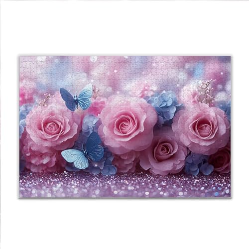 Puzzle Rose Schmetterling Klassische Puzzle 5000 Teile Erwachsene, Holzpuzzle Erwachsene Anspruchsvoll, 2025 Impossible Puzzel Kunst Lernspiel, Schwer Wooden Jigsaw Set Ostern Geschenk Wohnkultur U-2 Puzzle Rose Schmetterling Klassische Puzzle 5000 Teile Erwachsene, Holzpuzzle Erwachsene Anspruchsvoll, 2025 Impossible Puzzel Kunst Lernspiel, Schwer Wooden Jigsaw Set Ostern Geschenk Wohnkultur U-2 von JIANFREY