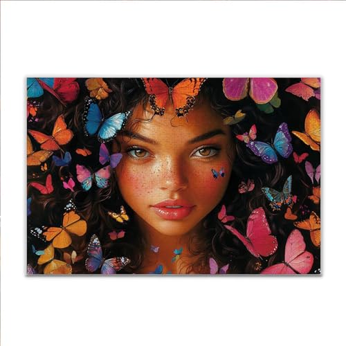 Puzzle Schmetterling Frau Klassische Puzzle 200 Teile Erwachsene, Holzpuzzle Erwachsene Anspruchsvoll, 2025 Impossible Puzzel Kunst Lernspiel, Schwer Wooden Jigsaw Set Ostern Geschenk Wohnkultur R-6 Puzzle Schmetterling Frau Klassische Puzzle 200 Teile Erwachsene, Holzpuzzle Erwachsene Anspruchsvoll, 2025 Impossible Puzzel Kunst Lernspiel, Schwer Wooden Jigsaw Set Ostern Geschenk Wohnkultur R-6 von JIANFREY