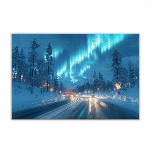 Puzzle Schneeberg Aurora Klassische Puzzle 3000 Teile Erwachsene, Holzpuzzle Erwachsene Anspruchsvoll, 2025 Impossible Puzzel Kunst Lernspiel, Schwer Wooden Jigsaw Set Ostern Geschenk Wohnkultur S-9 Puzzle Schneeberg Aurora Klassische Puzzle 3000 Teile Erwachsene, Holzpuzzle Erwachsene Anspruchsvoll, 2025 Impossible Puzzel Kunst Lernspiel, Schwer Wooden Jigsaw Set Ostern Geschenk Wohnkultur S-9 von JIANFREY