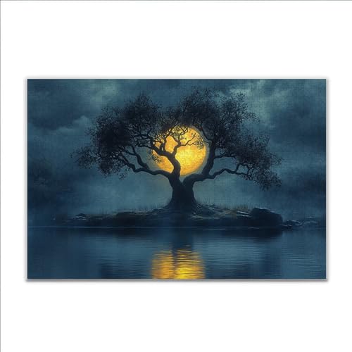 Puzzle Sonnenuntergang Baum Klassische Puzzle 3000 Teile Erwachsene, Holzpuzzle Erwachsene Anspruchsvoll, Impossible Puzzel Kunst Lernspiel, Schwer Wooden Jigsaw Set Ostern Geschenk Wohnkultur L-6 Puzzle Sonnenuntergang Baum Klassische Puzzle 3000 Teile Erwachsene, Holzpuzzle Erwachsene Anspruchsvoll, Impossible Puzzel Kunst Lernspiel, Schwer Wooden Jigsaw Set Ostern Geschenk Wohnkultur L-6 von JIANFREY