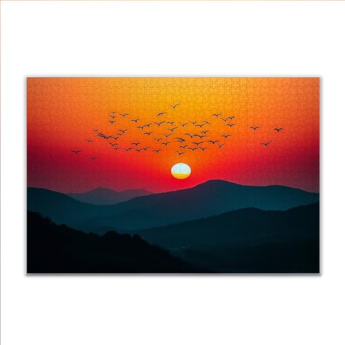 Puzzle Sonnenuntergang Berg Klassische Puzzle 200 Teile Erwachsene, Holzpuzzle Erwachsene Anspruchsvoll, 2025 Impossible Puzzel Kunst Lernspiel, Schwer Wooden Jigsaw Set Ostern Geschenk Wohnkultur A-3 Puzzle Sonnenuntergang Berg Klassische Puzzle 200 Teile Erwachsene, Holzpuzzle Erwachsene Anspruchsvoll, 2025 Impossible Puzzel Kunst Lernspiel, Schwer Wooden Jigsaw Set Ostern Geschenk Wohnkultur A-3 von JIANFREY