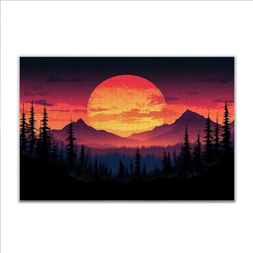 Puzzle Sonnenuntergang Landschaft Klassische Puzzle 5000 Teile Erwachsene, Holzpuzzle Erwachsene Anspruchsvoll, 2025 Impossible Puzzel Kunst Lernspiel, Schwer DIY Wooden Jigsaw Set Ostern Geschenk Q-9 Puzzle Sonnenuntergang Landschaft Klassische Puzzle 5000 Teile Erwachsene, Holzpuzzle Erwachsene Anspruchsvoll, 2025 Impossible Puzzel Kunst Lernspiel, Schwer DIY Wooden Jigsaw Set Ostern Geschenk Q-9 von JIANFREY