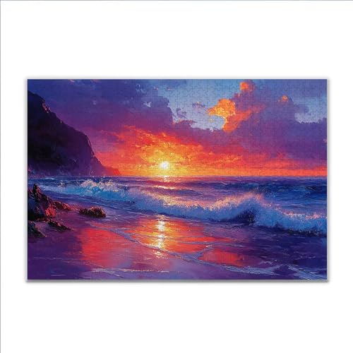 Puzzle Sonnenuntergang Ozean Klassische Puzzle 200 Teile Erwachsene, Holzpuzzle Erwachsene Anspruchsvoll, Impossible Puzzel Kunst Lernspiel, Schwer Wooden Jigsaw Set Ostern Geschenk Wohnkultur O-3 Puzzle Sonnenuntergang Ozean Klassische Puzzle 200 Teile Erwachsene, Holzpuzzle Erwachsene Anspruchsvoll, Impossible Puzzel Kunst Lernspiel, Schwer Wooden Jigsaw Set Ostern Geschenk Wohnkultur O-3 von JIANFREY