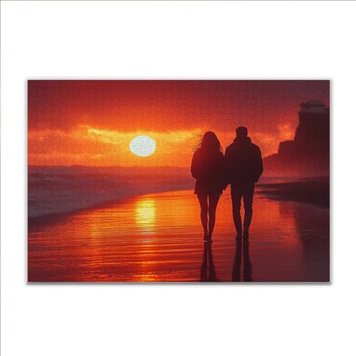 Puzzle Strand Landschaft Klassische Puzzle 5000 Teile Erwachsene, Holzpuzzle Erwachsene Anspruchsvoll, 2025 Impossible Puzzel Kunst Lernspiel, Schwer Wooden Jigsaw Set Ostern Geschenk Wohnkultur Z-1 von JIANFREY