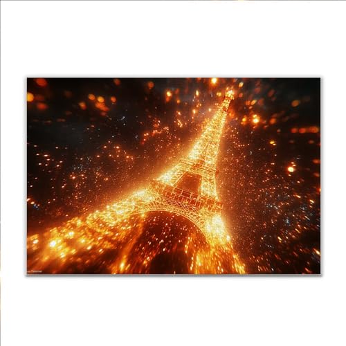 Puzzle Turm Fantasie Klassische Puzzle 3000 Teile Erwachsene, Holzpuzzle Erwachsene Anspruchsvoll, 2025 Impossible Puzzel Kunst Lernspiel, Schwer DIY Wooden Jigsaw Set Ostern Geschenk Wohnkultur B-3 von JIANFREY