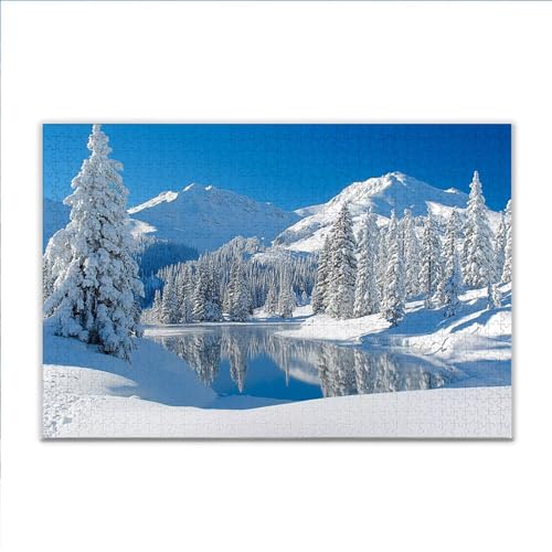 Puzzle Winter Landschaft Klassische Puzzle 5000 Teile Erwachsene, Holzpuzzle Erwachsene Anspruchsvoll, 2025 Impossible Puzzel Kunst Lernspiel, Schwer Wooden Jigsaw Set Ostern Geschenk Wohnkultur L-7 Puzzle Winter Landschaft Klassische Puzzle 5000 Teile Erwachsene, Holzpuzzle Erwachsene Anspruchsvoll, 2025 Impossible Puzzel Kunst Lernspiel, Schwer Wooden Jigsaw Set Ostern Geschenk Wohnkultur L-7 von JIANFREY