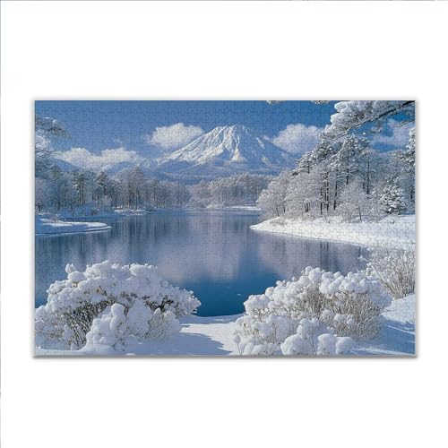 Puzzle Winter Landschaft Klassische Puzzle 5000 Teile Erwachsene, Holzpuzzle Erwachsene Anspruchsvoll, 2025 Impossible Puzzel Kunst Lernspiel, Schwer Wooden Jigsaw Set Ostern Geschenk Wohnkultur X-1 Puzzle Winter Landschaft Klassische Puzzle 5000 Teile Erwachsene, Holzpuzzle Erwachsene Anspruchsvoll, 2025 Impossible Puzzel Kunst Lernspiel, Schwer Wooden Jigsaw Set Ostern Geschenk Wohnkultur X-1 von JIANFREY