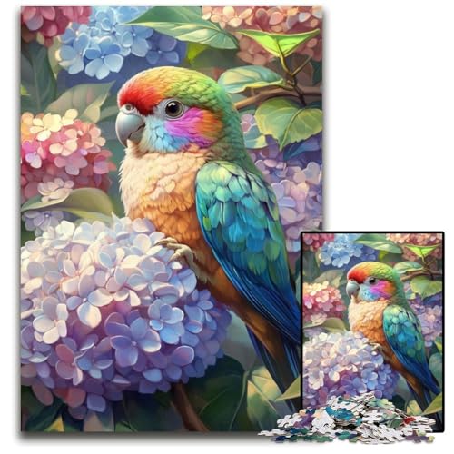 1000-teiliges Puzzle, Babypapagei, Holzpuzzle, anspruchsvolles Denkspiel für Teenager, Spaß für den Familienspielabend, 50x75cm 1000-teiliges Puzzle, Babypapagei, Holzpuzzle, anspruchsvolles Denkspiel für Teenager, Spaß für den Familienspielabend, 50x75cm von JIANGENNF