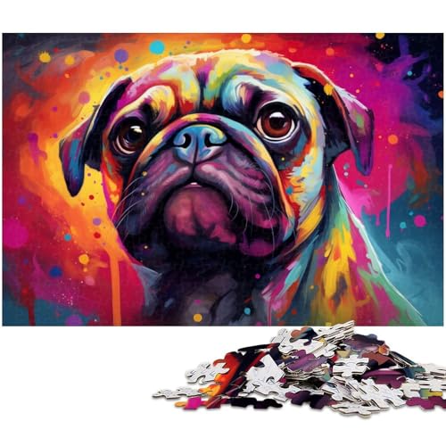 1000-teiliges Puzzle, bunter Waschbär, Holzpuzzle für Erwachsene, Spiel für Erwachsene, Geschenk, interaktives Familienspiel, Gehirn-Herausforderung, Geschenk, 50 x 75 cm / 19,68 x 29,52 Zoll 1000-teiliges Puzzle, bunter Waschbär, Holzpuzzle für Erwachsene, Spiel für Erwachsene, Geschenk, interaktives Familienspiel, Gehirn-Herausforderung, Geschenk, 50 x 75 cm / 19,68 x 29,52 Zoll von JIANGENNF