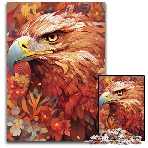 1000-teiliges Puzzle „Adler“, anspruchsvolles Denkspiel für Jugendliche und Familieninteraktion, 26x38cm/10,23x14,96 Zoll 1000-teiliges Puzzle „Adler“, anspruchsvolles Denkspiel für Jugendliche und Familieninteraktion, 26x38cm/10,23x14,96 Zoll von JIANGENNF