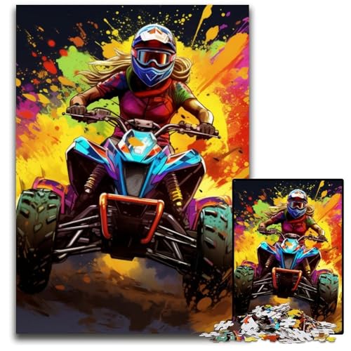 1000-teiliges Puzzle „Mountainbike“, anspruchsvolles Denkspiel für Jugendliche und Familieninteraktion, 50x75cm/19,68x29,52 Zoll 1000-teiliges Puzzle „Mountainbike“, anspruchsvolles Denkspiel für Jugendliche und Familieninteraktion, 50x75cm/19,68x29,52 Zoll von JIANGENNF