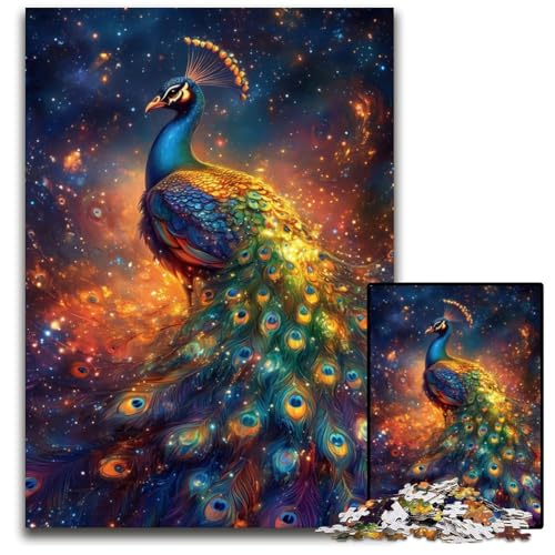 1000-teiliges Puzzle Afrikanische Tierwelt, Holzpuzzle, anspruchsvolles Denkspiel für Teenager, Spaß am Familienspielabend, 50x75cm 1000-teiliges Puzzle Afrikanische Tierwelt, Holzpuzzle, anspruchsvolles Denkspiel für Teenager, Spaß am Familienspielabend, 50x75cm von JIANGENNF