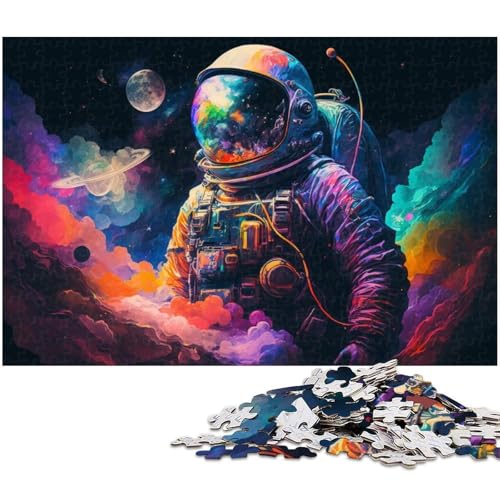 1000-teiliges Puzzle Fantasy Planet, Holzpuzzle für Erwachsene, Spielgeschenk für Erwachsene, interaktives Familienspiel, Gehirn-Herausforderung, Geschenk, 50 x 75 cm / 19,68 x 29,52 Zoll 1000-teiliges Puzzle Fantasy Planet, Holzpuzzle für Erwachsene, Spielgeschenk für Erwachsene, interaktives Familienspiel, Gehirn-Herausforderung, Geschenk, 50 x 75 cm / 19,68 x 29,52 Zoll von JIANGENNF