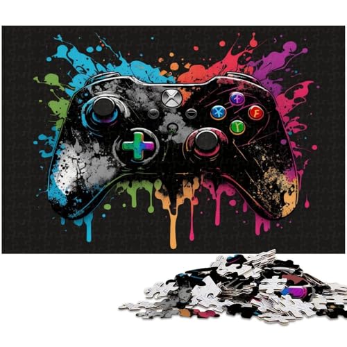1000-teiliges Puzzle-Geschenk, Aquarell-Spiel, anspruchsvolles Puzzle, Denksportspiel für Teenager, 26 x 38 cm / 10,23 x 14,96 Zoll 1000-teiliges Puzzle-Geschenk, Aquarell-Spiel, anspruchsvolles Puzzle, Denksportspiel für Teenager, 26 x 38 cm / 10,23 x 14,96 Zoll von JIANGENNF
