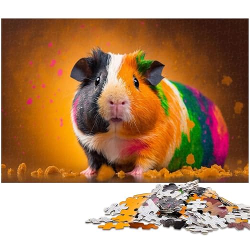 1000-teiliges Puzzle-Geschenk, Fantasie-Erdmännchen, Holzpuzzle für Erwachsene, Familie und Freunde, geeignet für Kinder ab 14 Jahren, 50 x 75 cm / 19,68 x 29,52 Zoll 1000-teiliges Puzzle-Geschenk, Fantasie-Erdmännchen, Holzpuzzle für Erwachsene, Familie und Freunde, geeignet für Kinder ab 14 Jahren, 50 x 75 cm / 19,68 x 29,52 Zoll von JIANGENNF