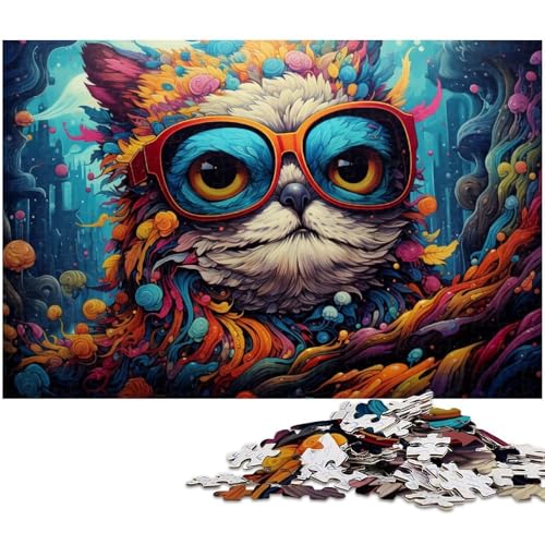 1000-teiliges Puzzle-Geschenk, Fantasy-Panda, Holzpuzzle für Erwachsene, Familie und Freunde, geeignet für Kinder ab 14 Jahren, 50 x 75 cm / 19,68 x 29,52 Zoll 1000-teiliges Puzzle-Geschenk, Fantasy-Panda, Holzpuzzle für Erwachsene, Familie und Freunde, geeignet für Kinder ab 14 Jahren, 50 x 75 cm / 19,68 x 29,52 Zoll von JIANGENNF