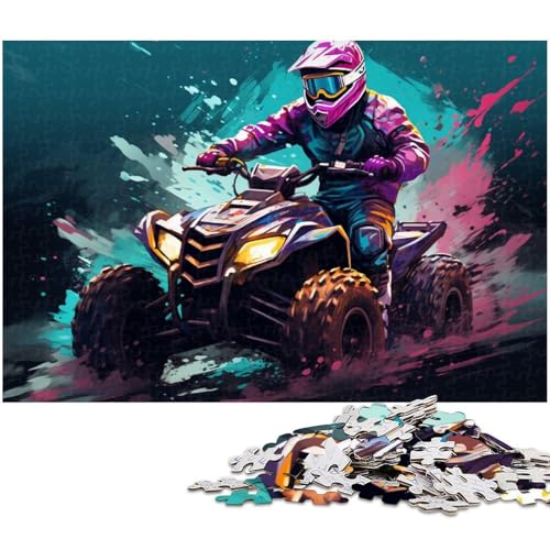 1000-teiliges Puzzle-Geschenk, Mountainbike, anspruchsvolles Puzzle, Denkspiel für Teenager, 50 x 75 cm / 19,68 x 29,52 Zoll 1000-teiliges Puzzle-Geschenk, Mountainbike, anspruchsvolles Puzzle, Denkspiel für Teenager, 50 x 75 cm / 19,68 x 29,52 Zoll von JIANGENNF