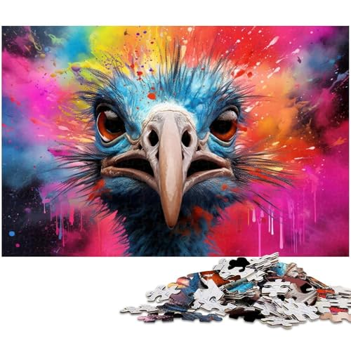 1000-teiliges Puzzle-Geschenk, buntes Otter-Kartonpuzzle für Erwachsene, Familie und Freunde, geeignet für Kinder ab 14 Jahren, 26 x 38 cm / 10,23 x 14,96 Zoll 1000-teiliges Puzzle-Geschenk, buntes Otter-Kartonpuzzle für Erwachsene, Familie und Freunde, geeignet für Kinder ab 14 Jahren, 26 x 38 cm / 10,23 x 14,96 Zoll von JIANGENNF
