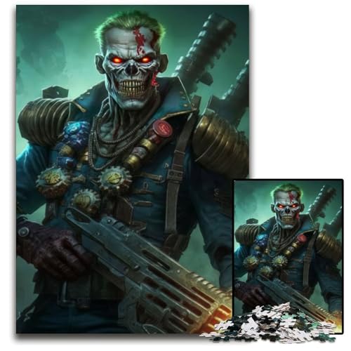 1000-teiliges Puzzle-Geschenk: Dead Army, Papppuzzle, anspruchsvolles Denkspiel – entspannendes Spielzeug für Teenager, 26x38cm/10,23x14,96 Zoll von JIANGENNF