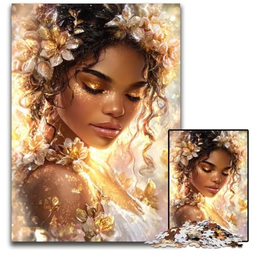 1000-teiliges Puzzle Schöne Frau, Holzpuzzle, Lernspiele, fördert die Liebe zwischen Paaren, für Kinder ab 14 Jahren, 50x75cm 1000-teiliges Puzzle Schöne Frau, Holzpuzzle, Lernspiele, fördert die Liebe zwischen Paaren, für Kinder ab 14 Jahren, 50x75cm von JIANGENNF