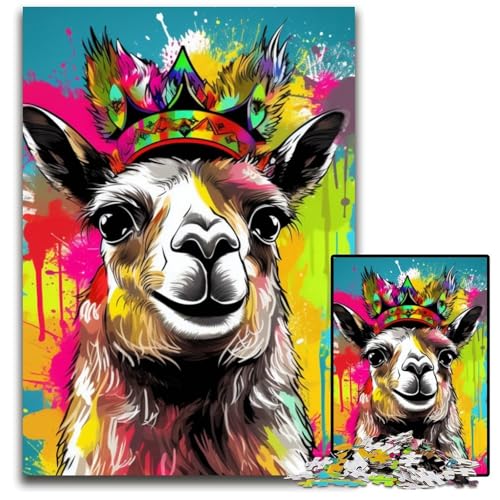 1000-teiliges Puzzle aus Alpaka-Karton Weihnachten, Halloween, Ostern, Neujahr, 26x38cm/10,23x14,96 Zoll 1000-teiliges Puzzle aus Alpaka-Karton Weihnachten, Halloween, Ostern, Neujahr, 26x38cm/10,23x14,96 Zoll von JIANGENNF