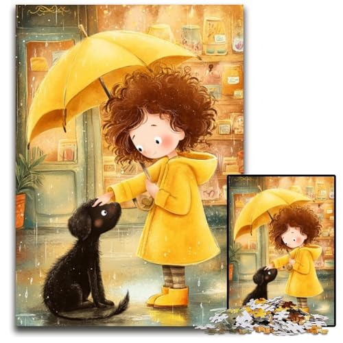 1000-teiliges Puzzle für Erwachsene, Anime-Puzzle mit kleinem Mädchen, Papppuzzle, anspruchsvolles Denkspiel für Teenager, Spaß für den Familienspielabend, 26x38cm 1000-teiliges Puzzle für Erwachsene, Anime-Puzzle mit kleinem Mädchen, Papppuzzle, anspruchsvolles Denkspiel für Teenager, Spaß für den Familienspielabend, 26x38cm von JIANGENNF