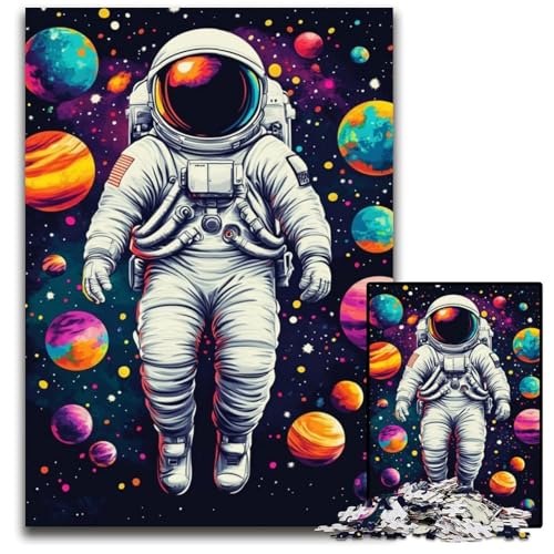 1000-teiliges Puzzle für Erwachsene, Astronauten-Puzzle, Lernspielzeug, ganze Familie, ab 14 Jahren, 50x75cm 1000-teiliges Puzzle für Erwachsene, Astronauten-Puzzle, Lernspielzeug, ganze Familie, ab 14 Jahren, 50x75cm von JIANGENNF