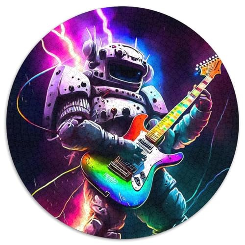 1000-teiliges Puzzle für Erwachsene, Astronauten-Puzzle für Erwachsene, hochschwieriges Denkspiel für Teenager (Größe 67,5 x 67,5 cm) von JIANGENNF