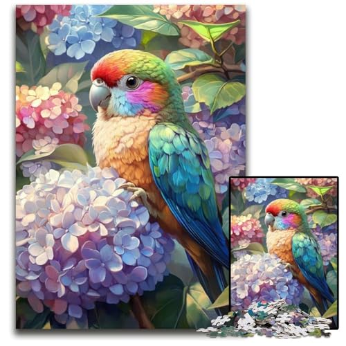 1000-teiliges Puzzle für Erwachsene, Baby-Papagei, Papppuzzle, kompliziertes Design für Teenager, DIY-Dekor und gehirnfördernder Spaß, 26x38cm von JIANGENNF
