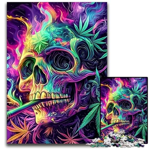 1000-teiliges Puzzle für Erwachsene, Blattskelett-Puzzle, Lernspielzeug, ganze Familie, ab 14 Jahren, 26x38cm 1000-teiliges Puzzle für Erwachsene, Blattskelett-Puzzle, Lernspielzeug, ganze Familie, ab 14 Jahren, 26x38cm von JIANGENNF
