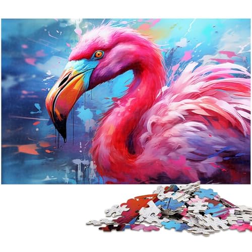 1000-teiliges Puzzle für Erwachsene, Bunte französische Bulldogge, Puzzles für Erwachsene, für Teenager und Familienspaß – DIY-Denkspiel, Geschenk, 26 x 38 cm / 10,23 x 14,96 Zoll 1000-teiliges Puzzle für Erwachsene, Bunte französische Bulldogge, Puzzles für Erwachsene, für Teenager und Familienspaß – DIY-Denkspiel, Geschenk, 26 x 38 cm / 10,23 x 14,96 Zoll von JIANGENNF