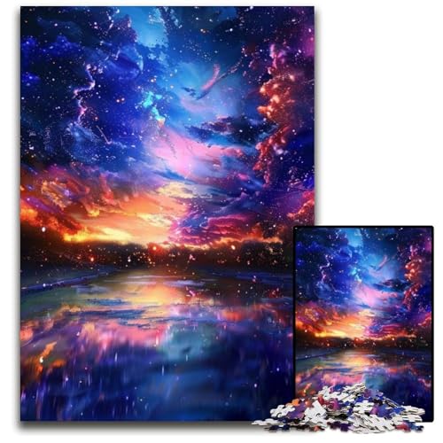 1000-teiliges Puzzle für Erwachsene, Sonnenuntergang, Holzpuzzle, schwierig und herausfordernd, tolle Geschenke und Spielzeuge für 14-Jährige, 50x75cm 1000-teiliges Puzzle für Erwachsene, Sonnenuntergang, Holzpuzzle, schwierig und herausfordernd, tolle Geschenke und Spielzeuge für 14-Jährige, 50x75cm von JIANGENNF