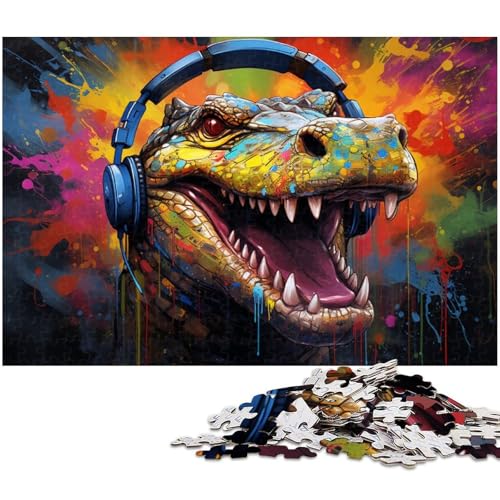 1000-teiliges Puzzle für Erwachsene, bunter Chihuahua, Holzpuzzle für Erwachsene für Teenager, Familienspieleabend, hirnfordernde Geschenkidee, 50 x 75 cm / 19,68 x 29,52 Zoll 1000-teiliges Puzzle für Erwachsene, bunter Chihuahua, Holzpuzzle für Erwachsene für Teenager, Familienspieleabend, hirnfordernde Geschenkidee, 50 x 75 cm / 19,68 x 29,52 Zoll von JIANGENNF