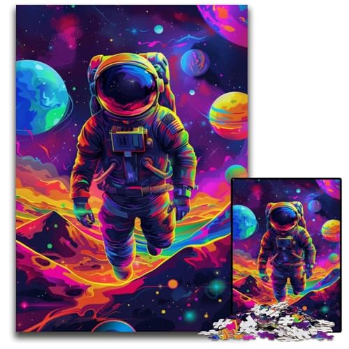 1000-teiliges Puzzle für Erwachsene und Jugendliche, Astronauten-Holzpuzzle, Lernspiele, DIY-Spielzeug, Geburtstagsgeschenk, Geschenke für 14-Jährige, 50x75cm 1000-teiliges Puzzle für Erwachsene und Jugendliche, Astronauten-Holzpuzzle, Lernspiele, DIY-Spielzeug, Geburtstagsgeschenk, Geschenke für 14-Jährige, 50x75cm von JIANGENNF